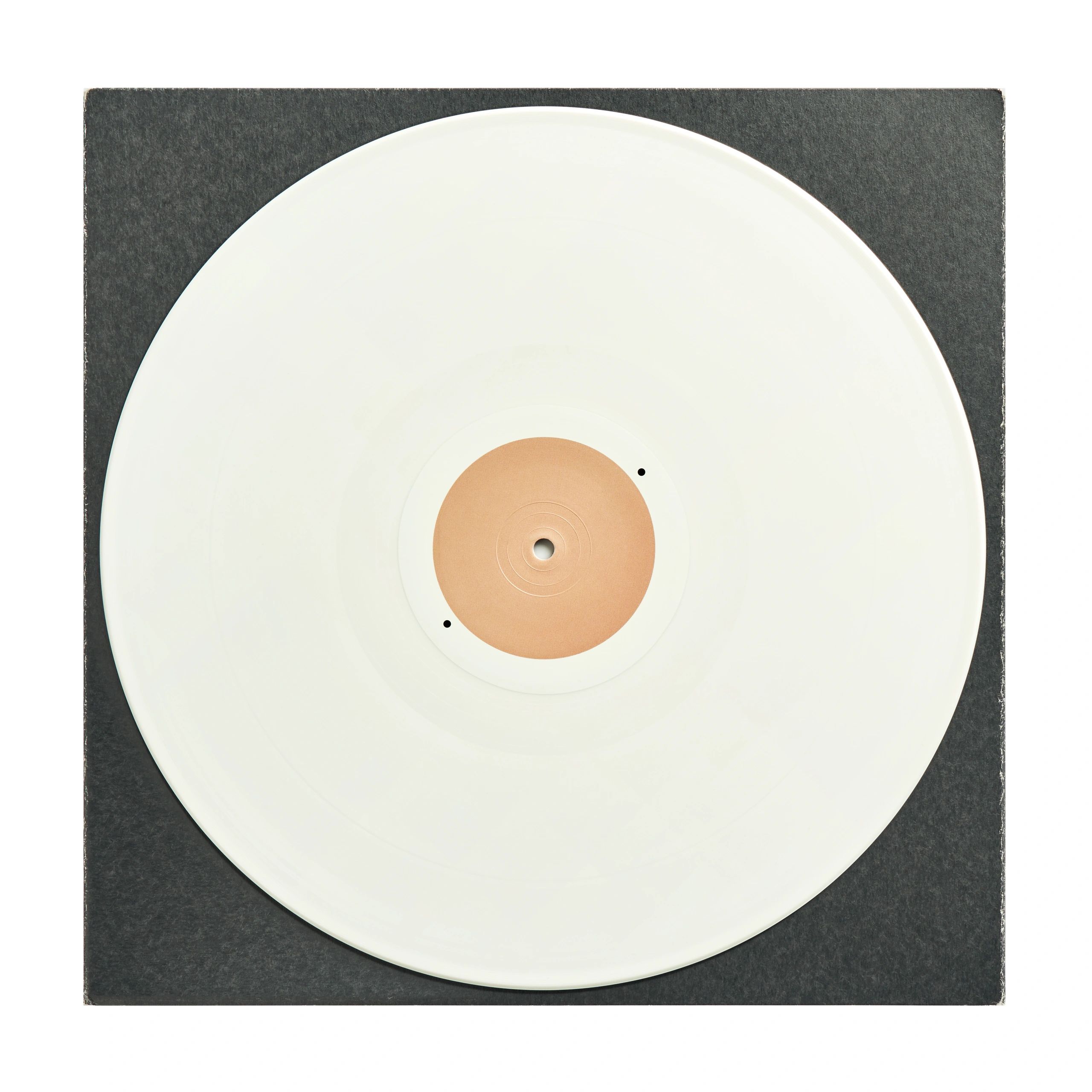 Vinyl record on a turntable